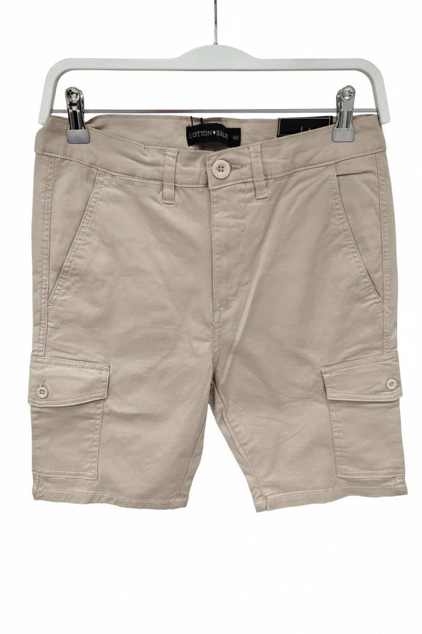 Bermuda Cargo Cotton Blue