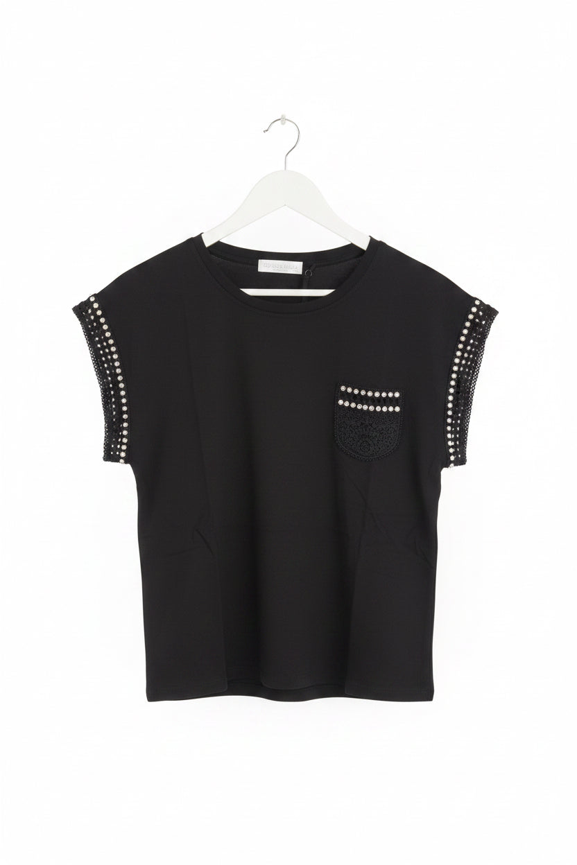Camiseta brillantes