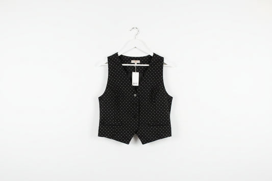 Chaleco apliques brillo