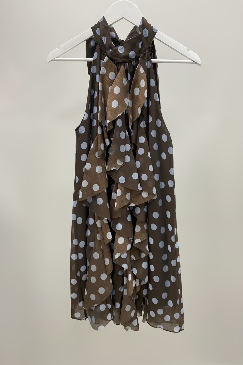 Vestido de topos