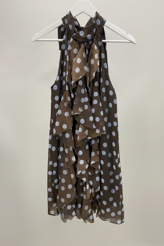 Vestido de topos