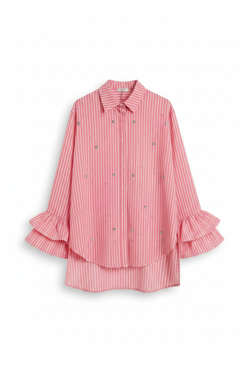 Camisa con volante