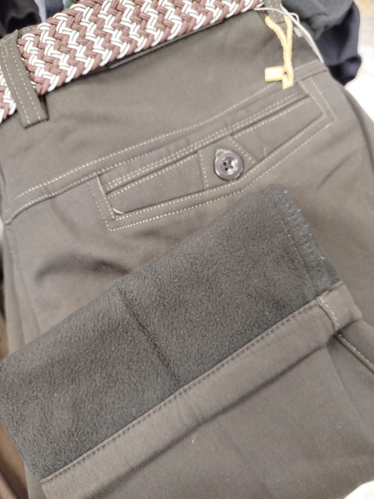 Pantalón Hombre Forrado 2x40€