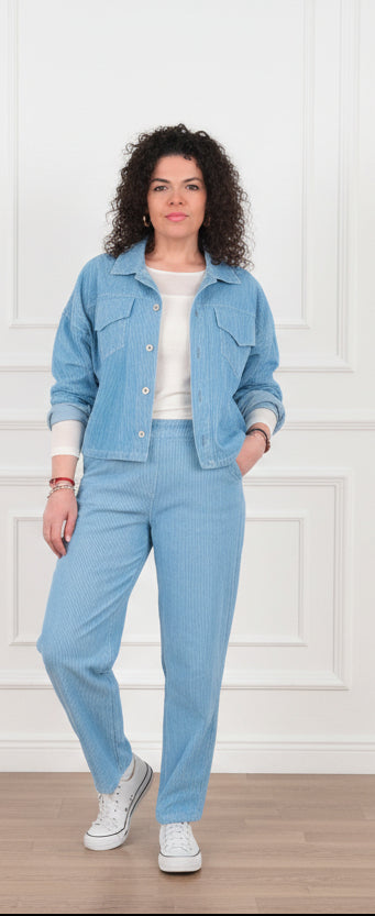 Pantalón ballon rayas Novedades