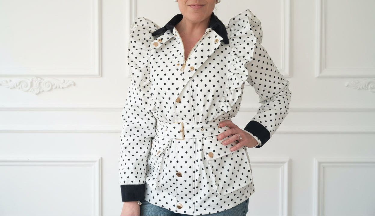 Gabardina Lunares Novedades