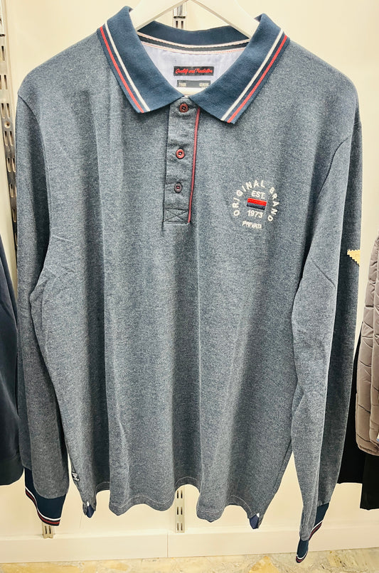Polo Hombre azul marino