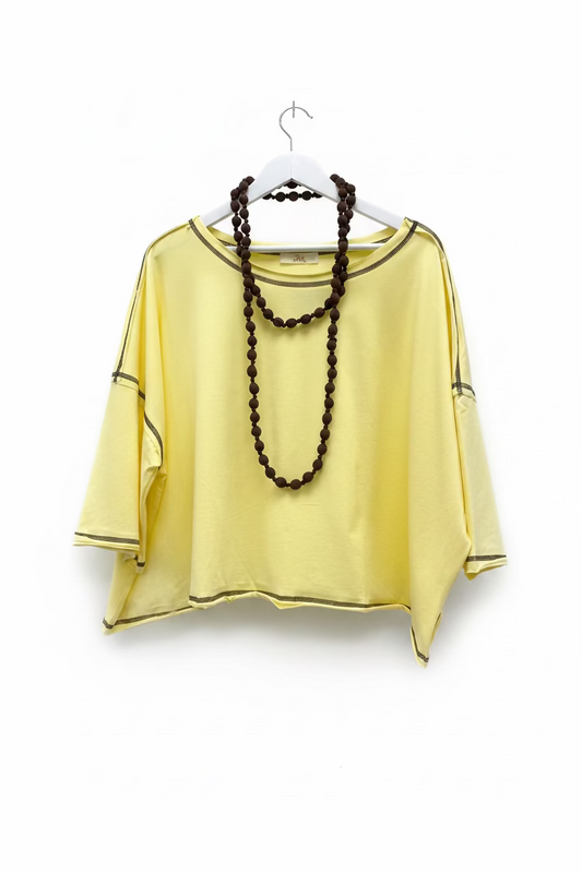Camiseta de manga corta over size