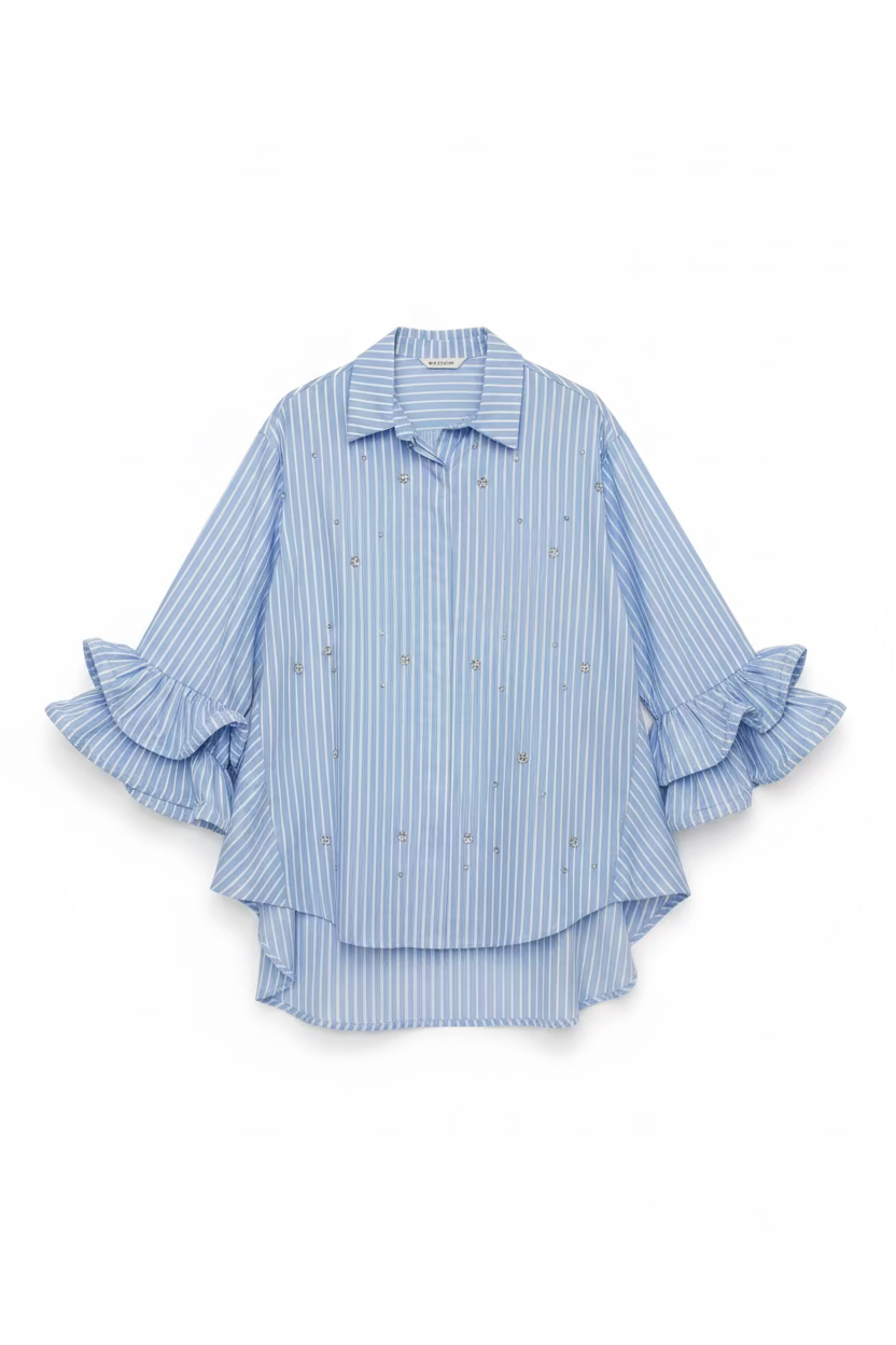 Camisa con volante