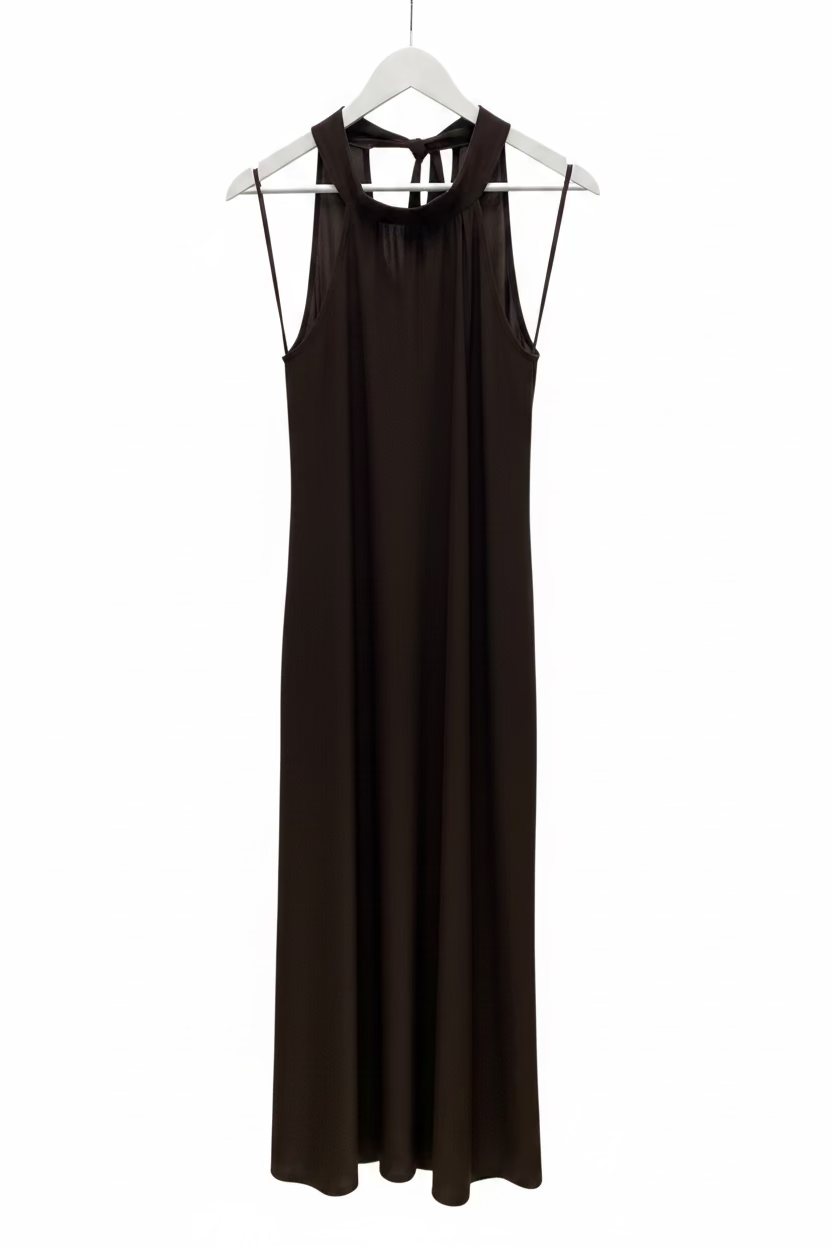 Vestido cuello halter