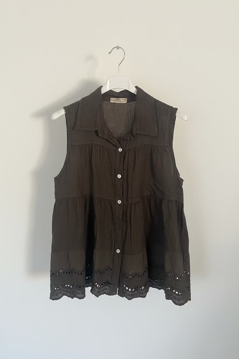 Camiseta de tirantes lino