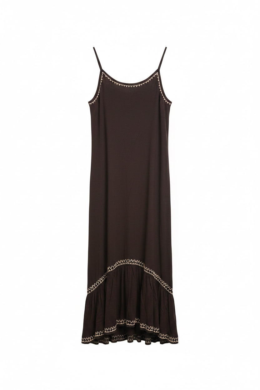 vestido de tirantes