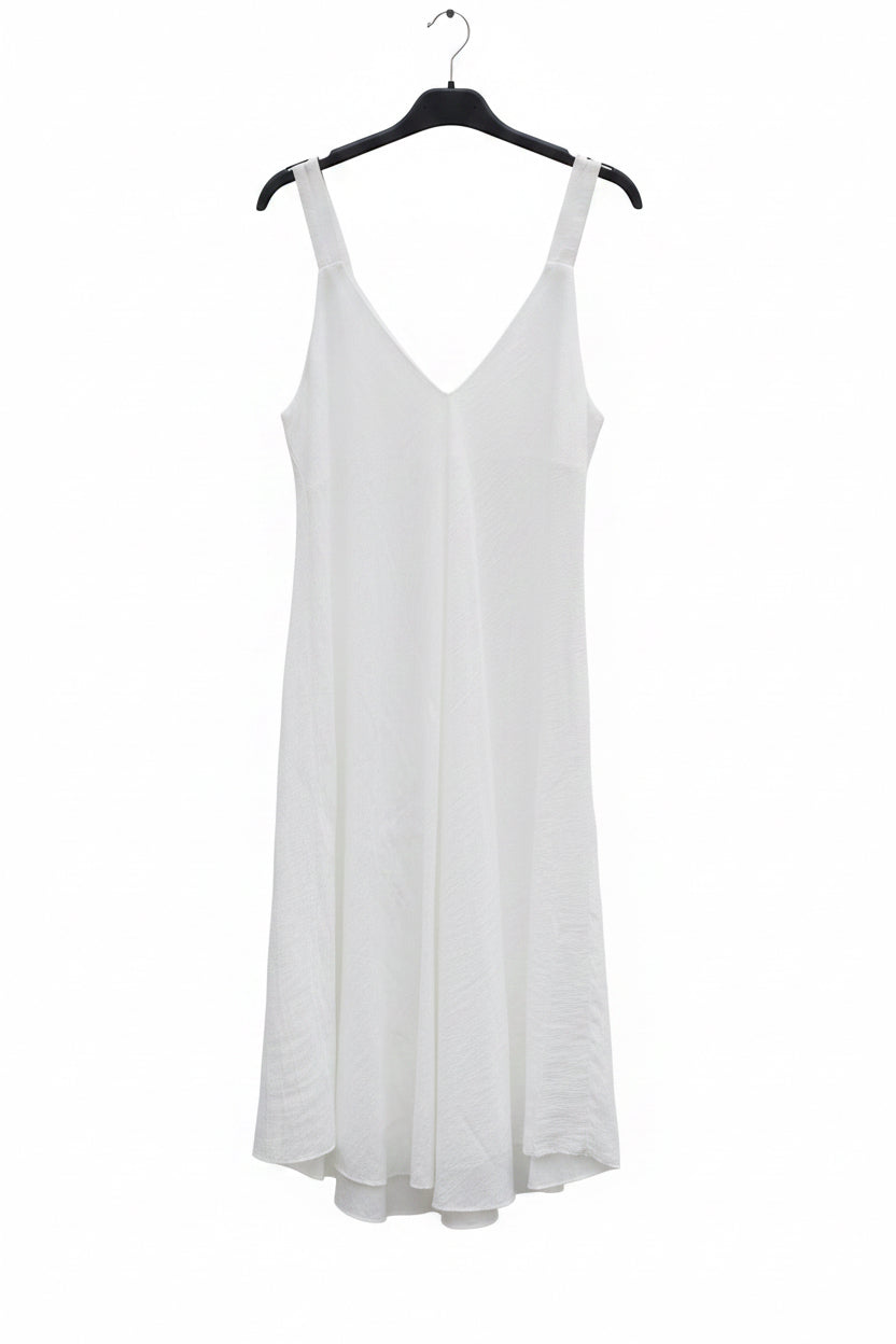 Vestido de tirantes de lino