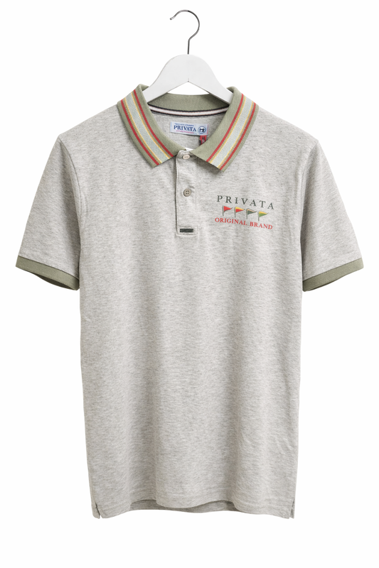Polo Privata cuello contraste