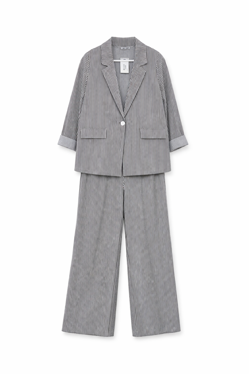 Pantalon rayas grises Novedad