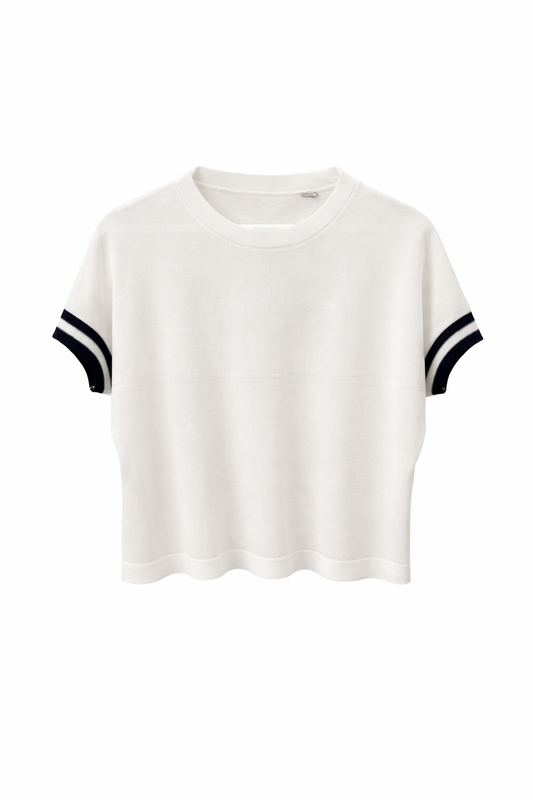 Camiseta punto manga corta Novedad